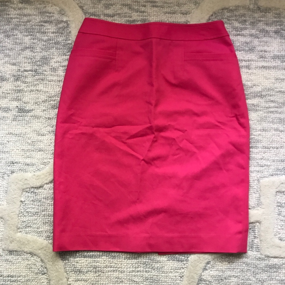 Halogen hot pink pencil skirt